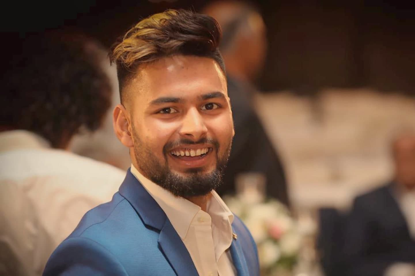 Rishabh Pant inspired modern men's haircut and styling