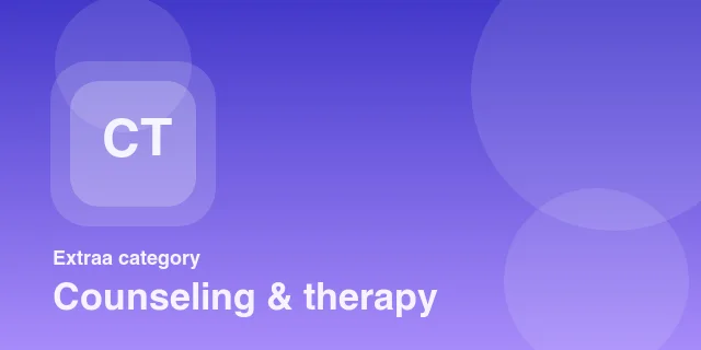 Counseling & therapy cover