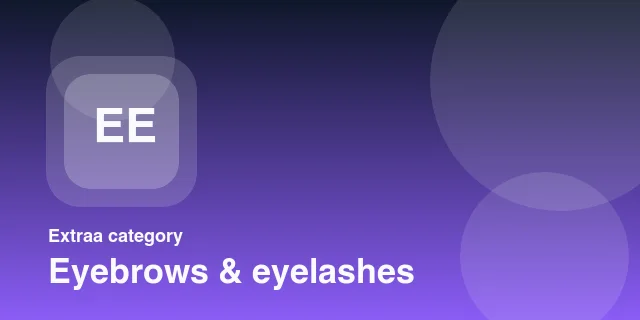 Eyebrows & eyelashes cover