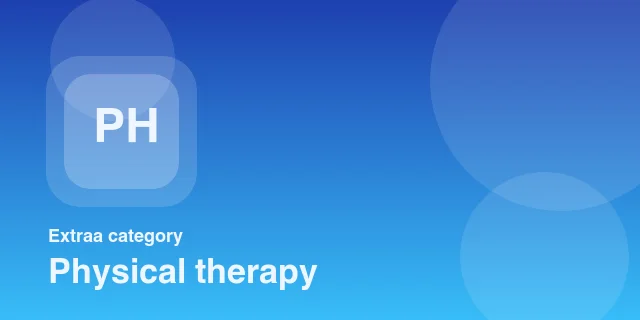 Physical therapy cover